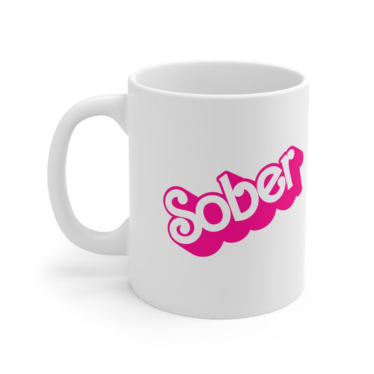 Sober Barbie - Ceramic Mug 11oz