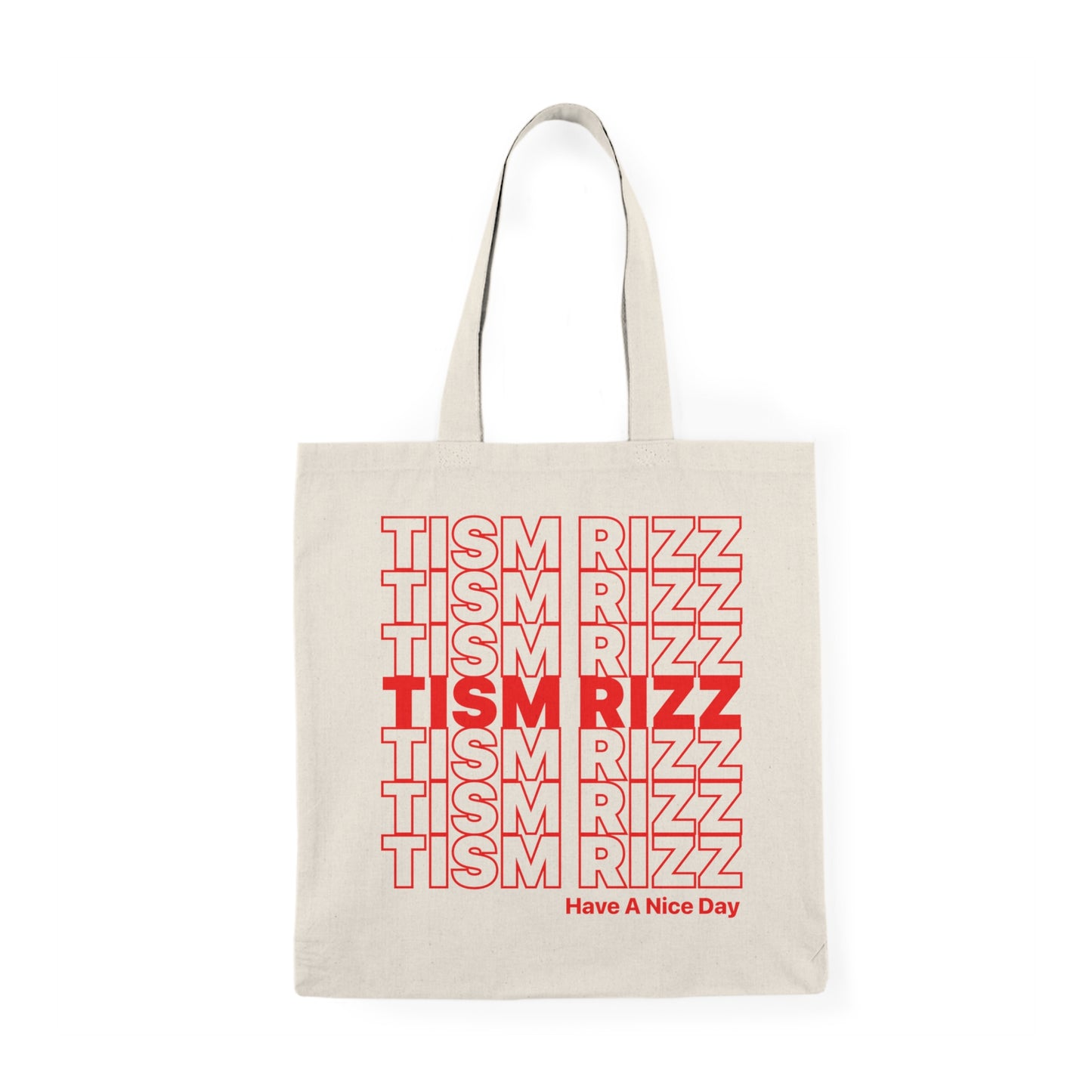 Tism Rizz - Book Tote